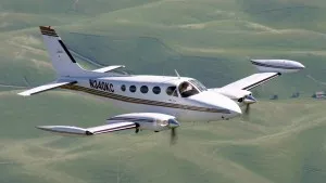 Le Cessna C340, un avion spacieux et confortable pour les voyages d'affaires